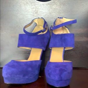 Blue Levity Heel